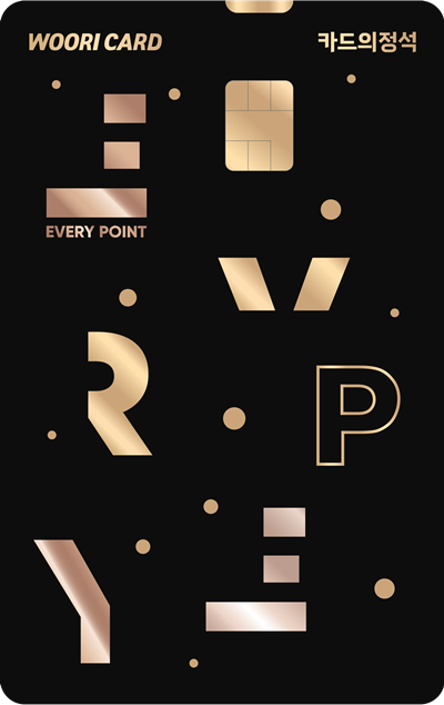 카드의정석 EVERY POINT — 적립 카드 예시 카드 이미지
